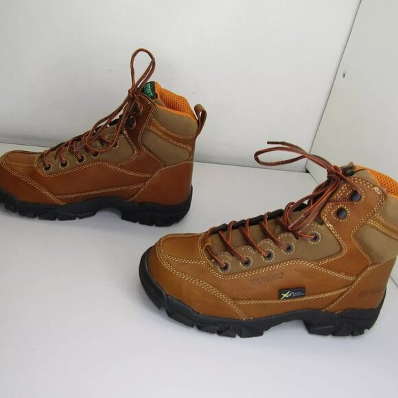 NEW HYTEST Mens Apex Safety Work Boots Mid Lace-Up Composite Toe Size 9W main image 5